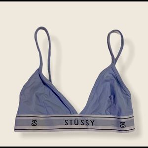 Stussy Light Blue Bralette